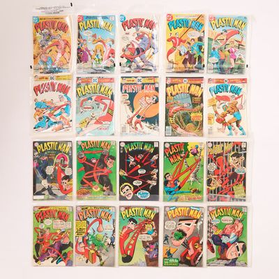 Sale Photo Thumbnail #75: 20 DC "Plastic Man" Vol 2 Silver/Bronze Age Comics