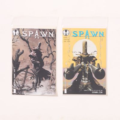 Sale Photo Thumbnail #405: 2 "Spawn" #174-175 Comics 1st Full App Gunslinger