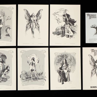 Sale Photo Thumbnail #451: Boris Vallejo "Midnight Angels" Print Portfolio