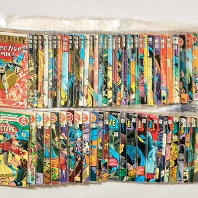 Sale Photo Thumbnail #134: 63 DC "Detective Comics" Comic Books No. 464-526