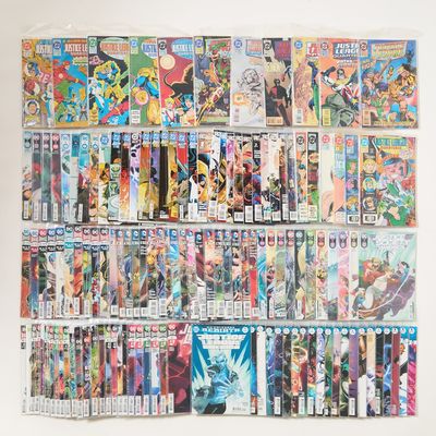 Sale Photo Thumbnail #290: 131 DC Modern "Justice League/Society" Comic Books