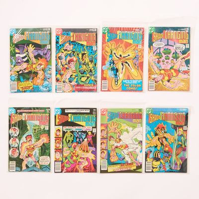 Sale Photo Thumbnail #158: Set 8 DC "Shade, The Changing Man" Bronze Comics