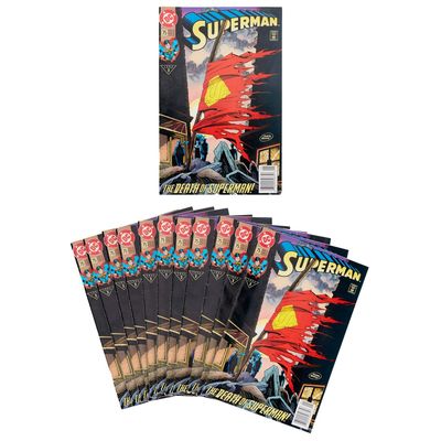 Sale Photo Thumbnail #215: 11 D.C. Comics "Death of Superman" No. 75 1993