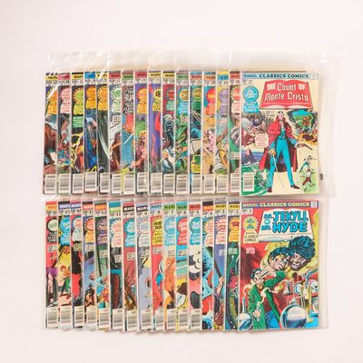 Sale Photo Thumbnail #24: 32 Marvel "Marvel Classics Comics" Comics No. 1-32