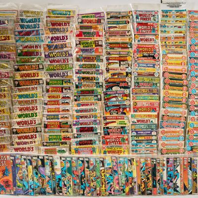 Sale Photo Thumbnail #60: 210 DC "World's Finest" Comic Books