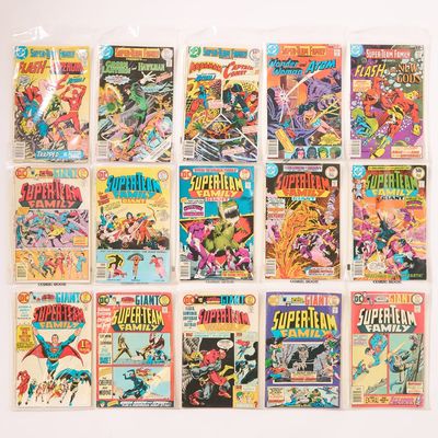 Sale Photo Thumbnail #175: Set 15 DC "Super-Team Family" Bronze Age Comics