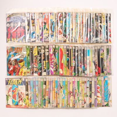 Sale Photo Thumbnail #104: 83 DC "Flash" Comic Books ca. 1961-1972