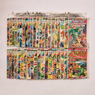 Sale Photo Thumbnail #29: 41 Marvel Bronze Age "Giant-Size" Comic Books