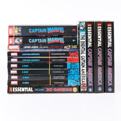 Sale Photo Thumbnail #492: 17 Marvel Avengers Essentials & Epic Paperbacks