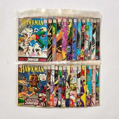Sale Photo Thumbnail #70: 26 DC "Hawkman" Silver Age Comics #1-3 & #5-27