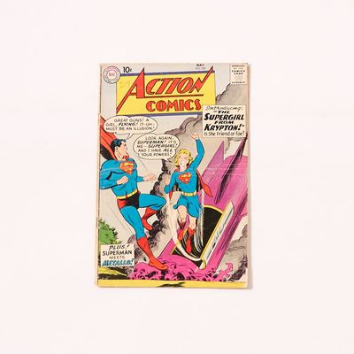 Sale Photo Thumbnail #92: DC "Action Comics" No. 252 - 1st App. Super Girl