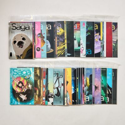 Sale Photo Thumbnail #440: 41 Image "Saga" Comic Books Issues No. 31-72