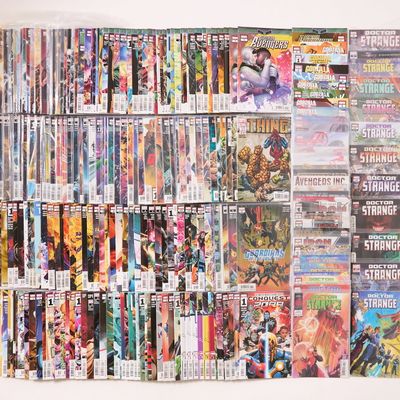 Sale Photo Thumbnail #397: Approx. 240 Marvel Modern Age Comic Books