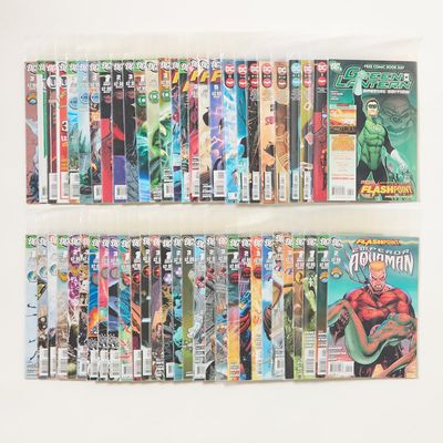 Sale Photo Thumbnail #274: Set 56 DC "Flashpoint" Event & Crossover Comics