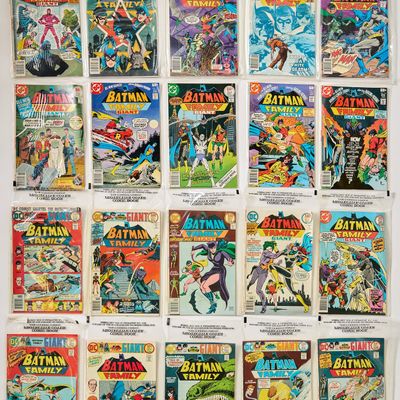 Sale Photo Thumbnail #150: Set 20 DC "Batman Family" Comic Books No. 1-20