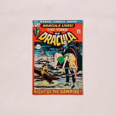 Sale Photo Thumbnail #20: Marvel "Tomb of Dracula" Key #1 - 1st App Dracula