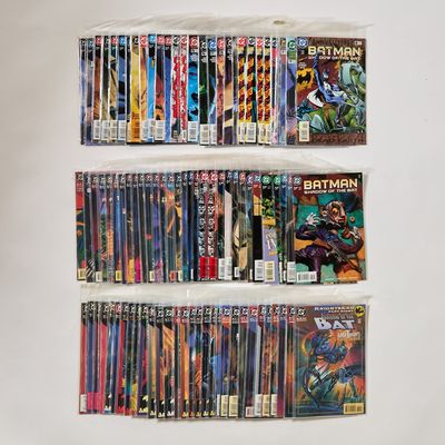 Sale Photo Thumbnail #248: 89 DC "Batman: Shadow of the Bat" Comic Books