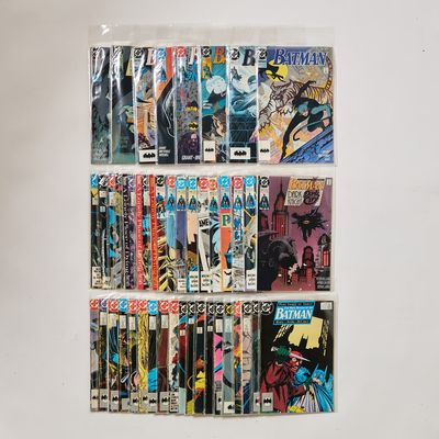 Sale Photo Thumbnail #145: 44 DC "Batman" Vol 1. Comic Books ca. 1988-1991