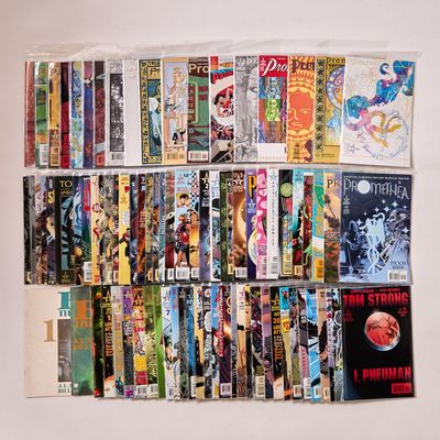 Sale Photo Thumbnail #424: 83 Alan Moore "Tom Strong" & "Promethea" Comics
