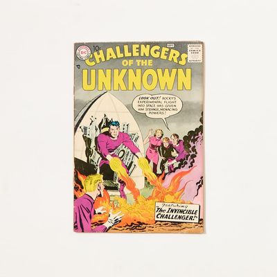 Sale Photo Thumbnail #82: Jack Kirby Signed DC "Challengers of the Unknown"
