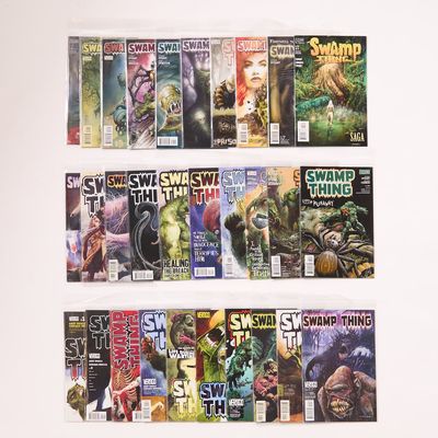 Sale Photo Thumbnail #318: Set 29 DC "Swamp Thing" Comic Books No. 1-29