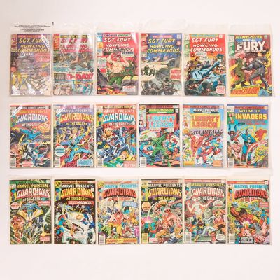 Sale Photo Thumbnail #25: 18 Marvel Late Silver & Bronze Age Comics