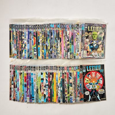 Sale Photo Thumbnail #208: Set 75 DC "L.E.G.I.O.N." Comic Books