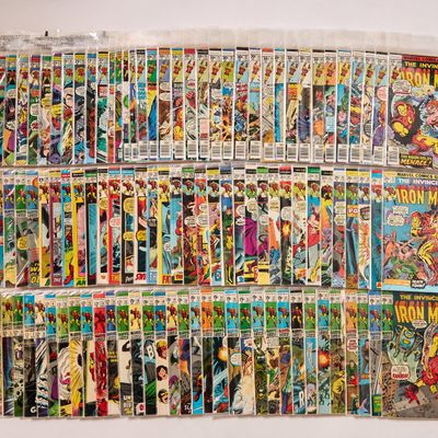 Sale Photo Thumbnail #13: 107 Early Marvel "Iron Man" Silver Age Comics