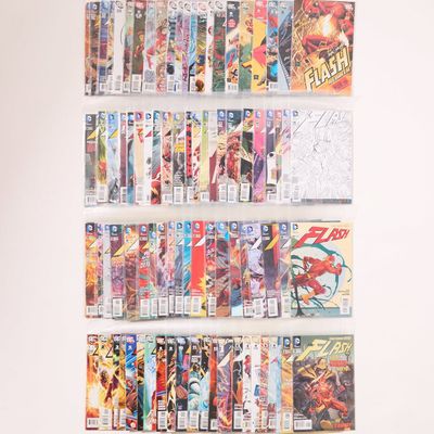 Sale Photo Thumbnail #271: 88 DC "The Flash" Modern Age Comic Books