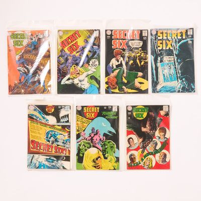 Sale Photo Thumbnail #54: 7 DC "Secret Six" Silver Age Comics #1-7