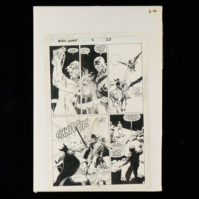 Sale Photo Thumbnail #461: Marvel Comics "Black Knight" Original Drawing