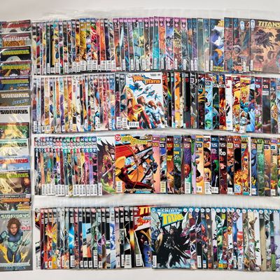 Sale Photo Thumbnail #294: Approx. 200 DC Modern "Titans" & "Sideways" Comics