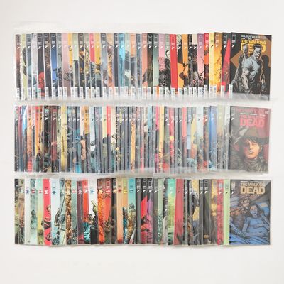 Sale Photo Thumbnail #409: 122 Image "The Walking Dead Deluxe Ed" Comic Books