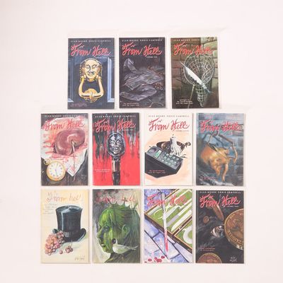 Sale Photo Thumbnail #425: 11 Moore "From Hell" Comics - Complete Run #1-11