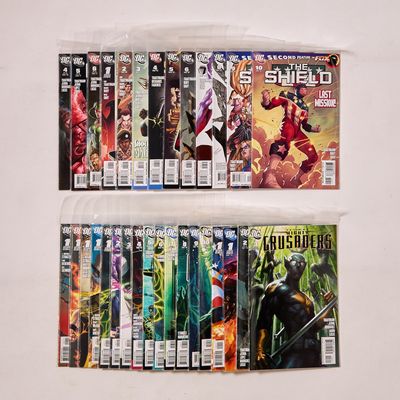 Sale Photo Thumbnail #351: Set 31 DC "Red Circle" Arc Crossover Comic Books