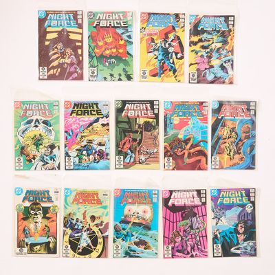 Sale Photo Thumbnail #172: 14 DC "Night Force" Bronze Age Comics No. 1-14