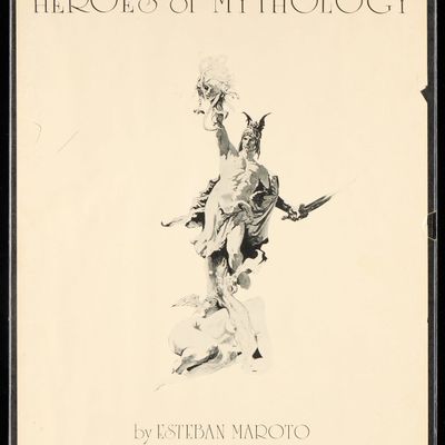 Sale Photo Thumbnail #469: Esteban Maroto "Heroes of Mythology" Portfolio S/N