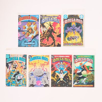Sale Photo Thumbnail #90: 7 DC "Omega Men" Bronze Age Comic No. 1-6 & Annual
