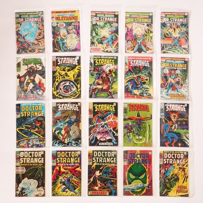 Sale Photo Thumbnail #7: 20 Marvel "Dr. Strange" Silver & Bronze Age Comics