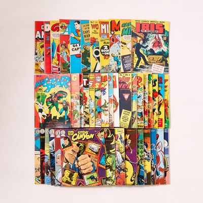Sale Photo Thumbnail #488: 40 Flashback & Kitchen Sink Golden Reprint Comics