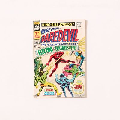 Sale Photo Thumbnail #3: Gene Colan Signed Marvel "Daredevil" #1 1st App