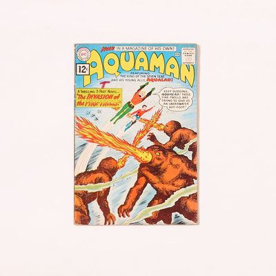 Sale Photo Thumbnail #63: DC Comics Aquaman Key Issue #1 1st App. Quisp 1962