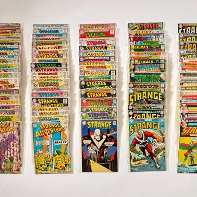 Sale Photo Thumbnail #80: 98 DC "Strange Adventures" Silver & Bronze Comics