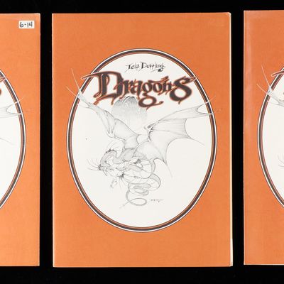 Sale Photo Thumbnail #458: 3 Lela Dowling "Dragons" Portfolios