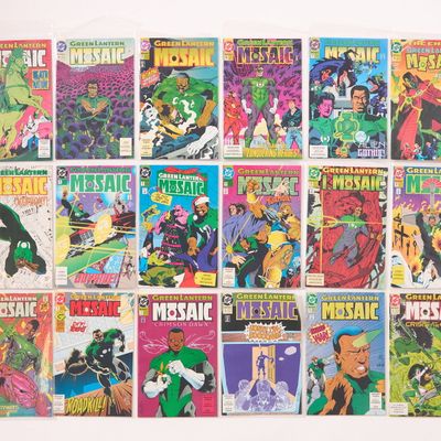 Sale Photo Thumbnail #184: 18 DC "Green Lantern: Mosaic" Copper Age Comics
