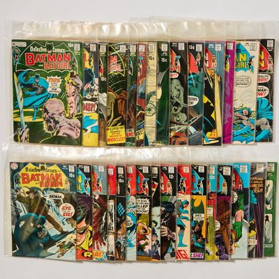 Sale Photo Thumbnail #131: 30 DC "Detective Comics" Vol. 1 ca. 1968-1971