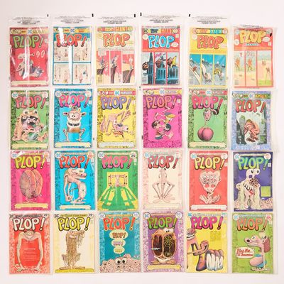 Sale Photo Thumbnail #45: Set 24 DC Bronze Age "Plop!" Satire Comics #1-24