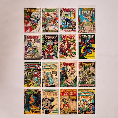 Sale Photo Thumbnail #69: 16 Silver & Bronze Age Key Comics Ft. "Hawkman" #1
