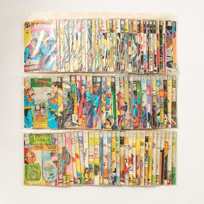 Sale Photo Thumbnail #94: 88 DC Silver/Bronze "Action Comics" w/ Key Issues