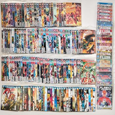 Sale Photo Thumbnail #272: 173 DC Modern Age "Flash" Comic Books
